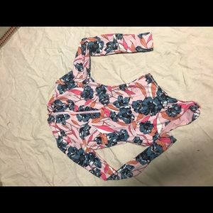 Billabong swimsuit rear zip